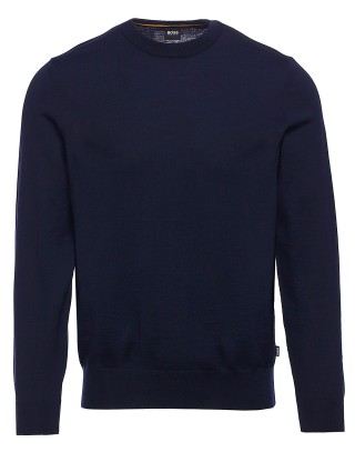 Темно-синій светр BOSS : фото - Invogue